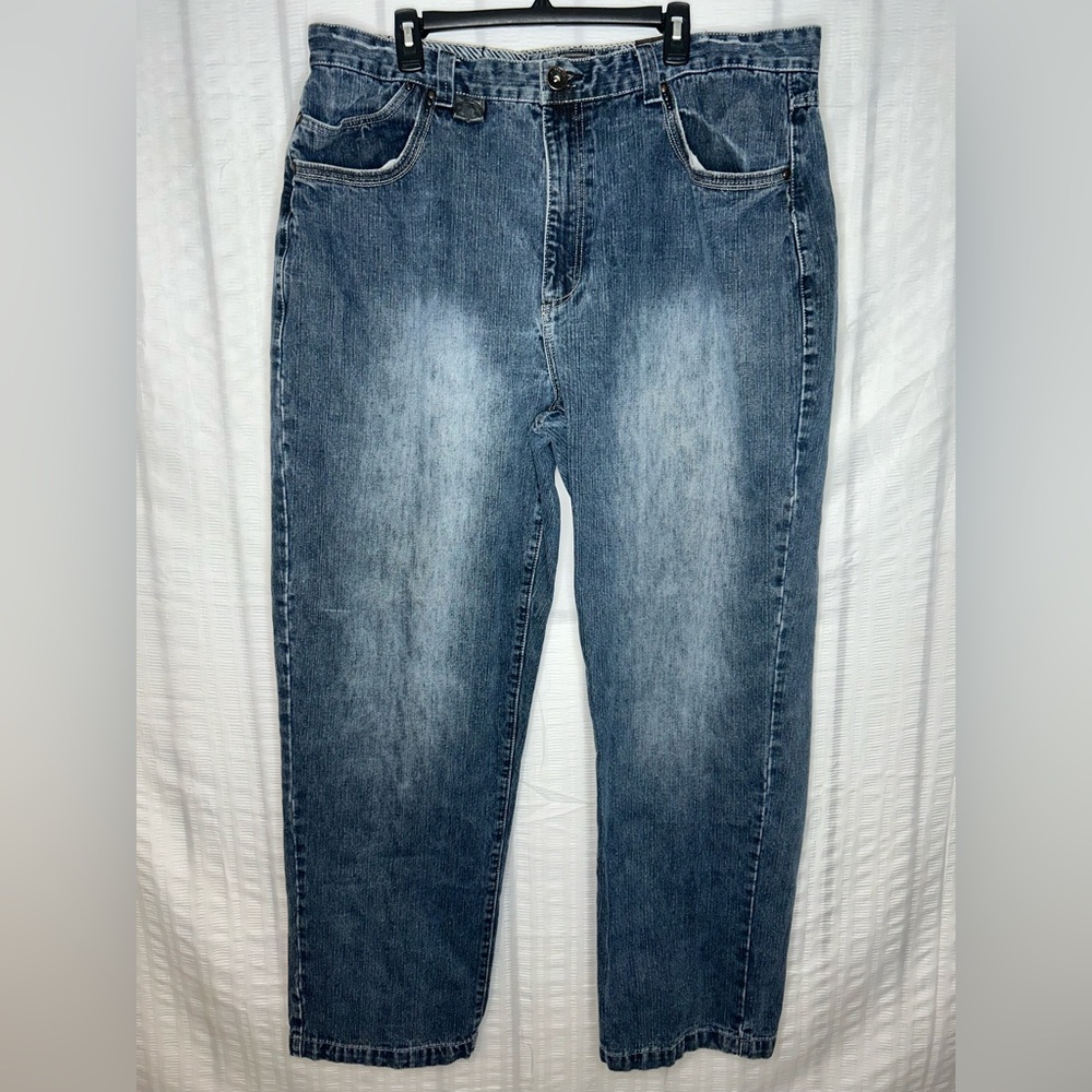 Vintage Raider RJC Jeans Mens 40x33 Denim Baggy Fit Skater Y2K Southpole Style